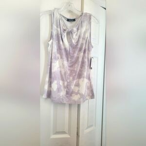 Nine West Light Grey Multi Top